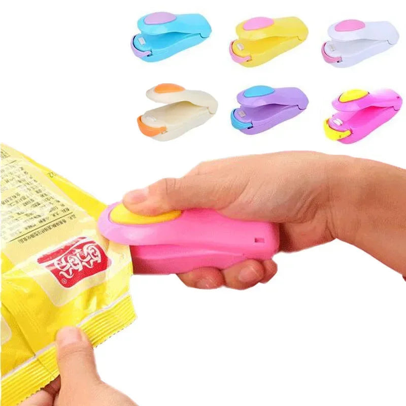 Practical Mini Sealing Machine Kitchen Tools Portable Food Clip Heat Sealing