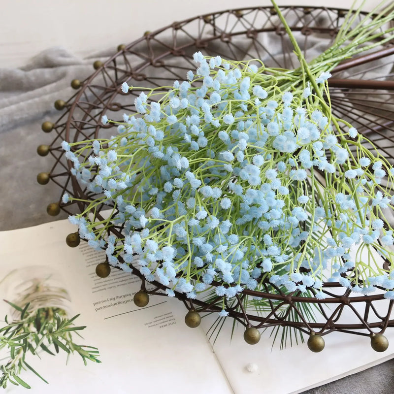 108 Head Artificial Flower Baby's Breath Gypsophila Wedding Home Decoration Simulation Bouquet Bride Holding Baby's Breath