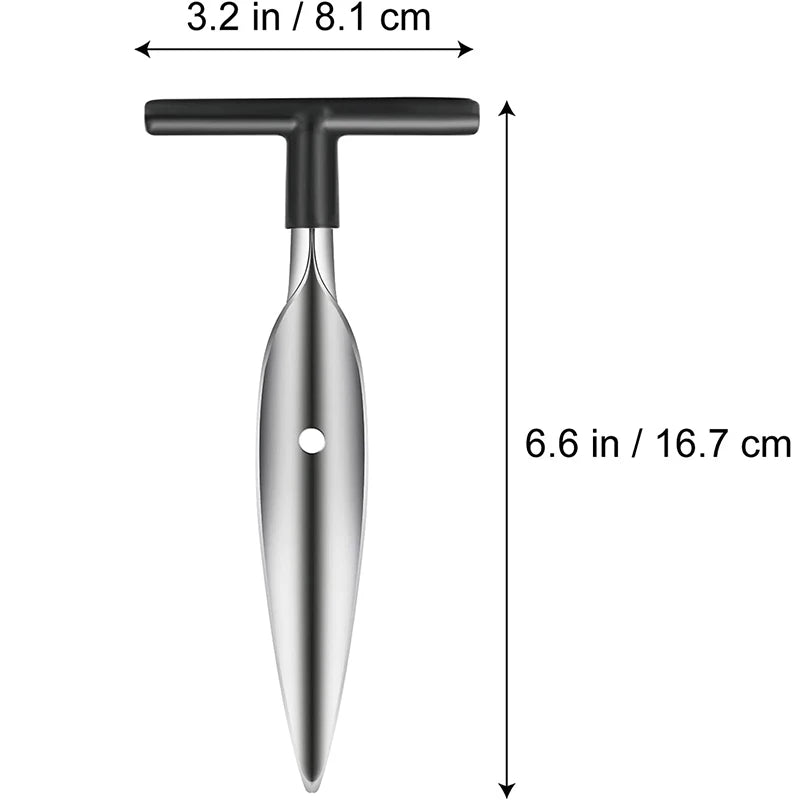 LMETJMA Coconut Opener Stainless Steel