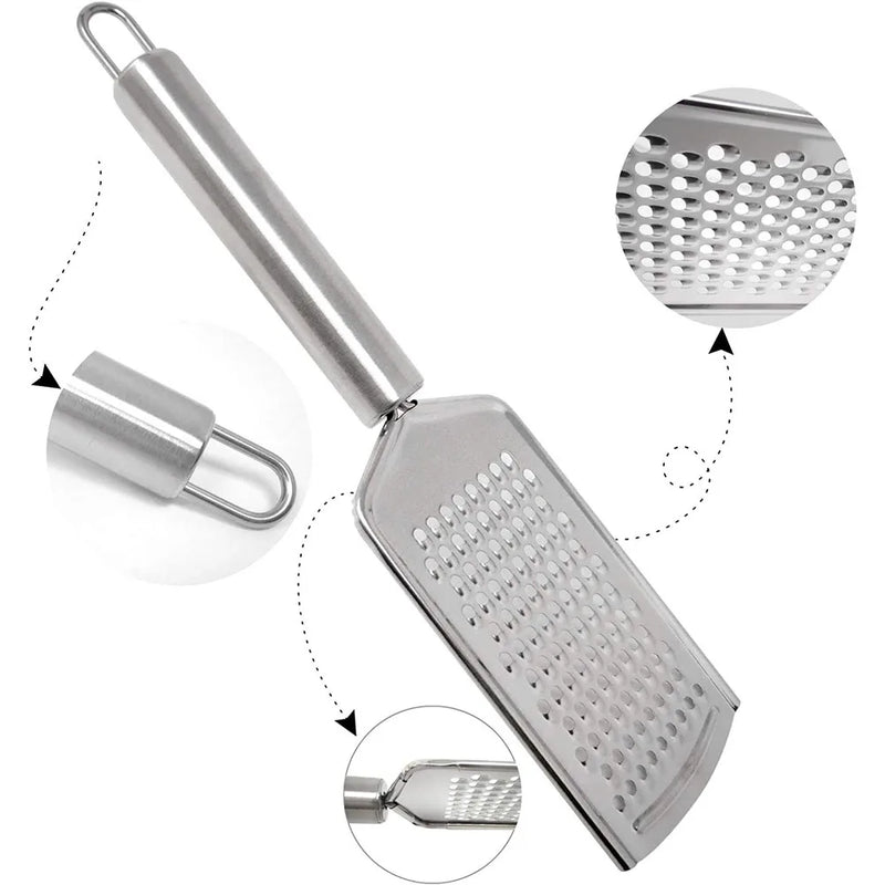 Micro Blade Cheese Grater Carrot Ginger Grater With Stainless Steel