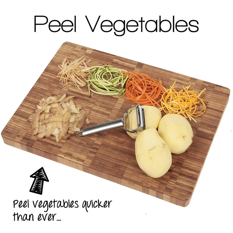 Multifunctional Julienne Peeler Vegetable Fruit Peeler Stainless Stee