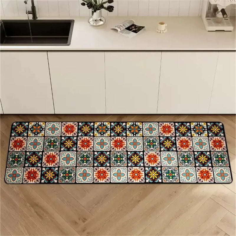 Non-slip Kitchen Carpets for Living Room Long Area Rug Kitchen Floor Mat Carpets Entrance Door Mat Home Decor Alfombra Tapis