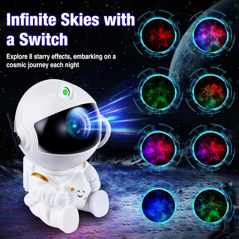 Astronaut Projector Galaxy Lighting