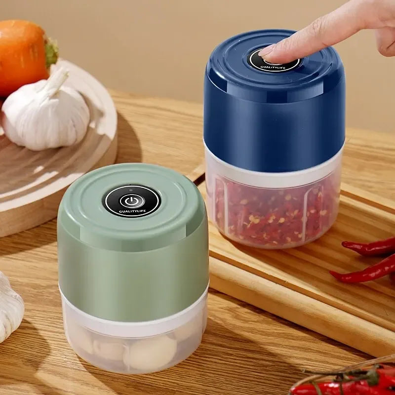 Electric Mini Garlic Chopper USB Meat Grinder