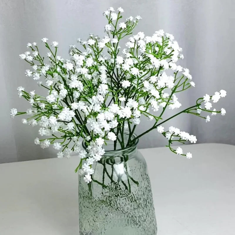 Branch Plastic Artificial Full Sky Stars Flowers Bouquet Multiple Colors 52cm Party Christmas Wedding Home Decorative Fake Plant