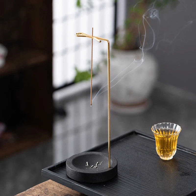 Line Incense Burner Inverted Incense Burner Aromatherapy Zen Indoor Incense Plate Office Tea Ceremony Home Decoration