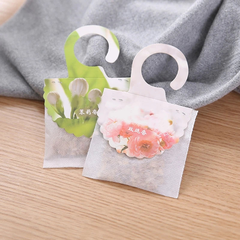 Lasting Fragrance Wardrobe Bathroom Cart Hanging Sachet For Wardrobe Closet Room