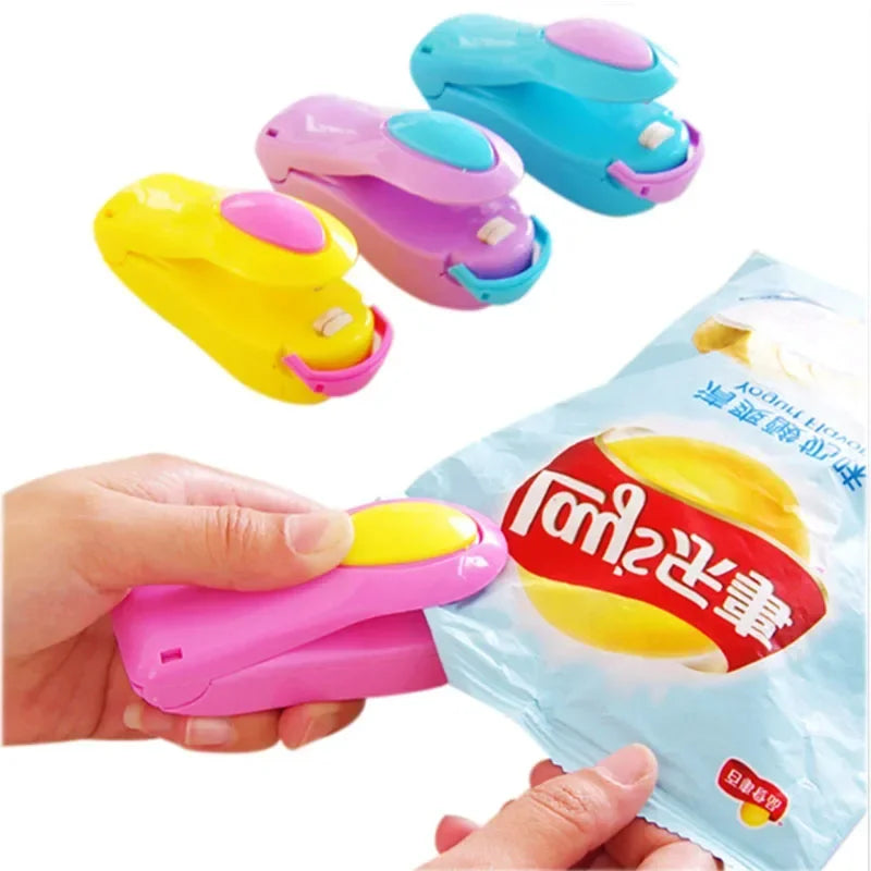 Practical Mini Sealing Machine Kitchen Tools Portable Food Clip Heat Sealing