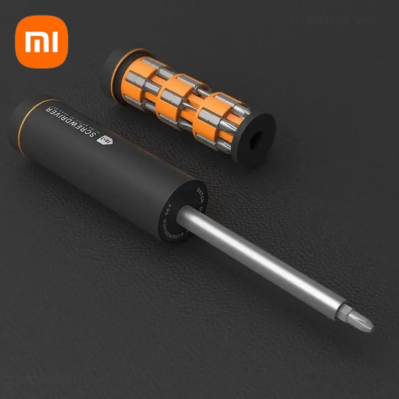 Xiaomi JIUXUN 18 in 1 Screwdriver Set Hidden Storage Multifunctional Replaceable Screwdriver Portable Household Maintenance Tool