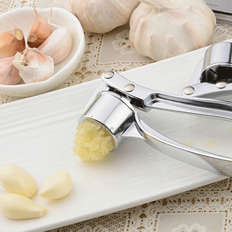 Garlic Press Mincer Stainless Steel Multifunction Crusher