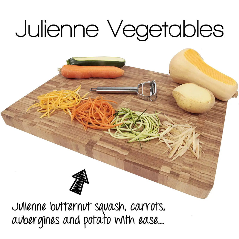 Multifunctional Julienne Peeler Vegetable Fruit Peeler Stainless Stee