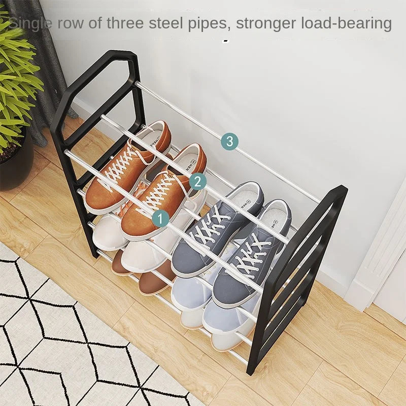 T1 Four high dormitory shoe cabinet shelf creative 4 tier storage home furnishing shelf kitchen storage pendulum holder