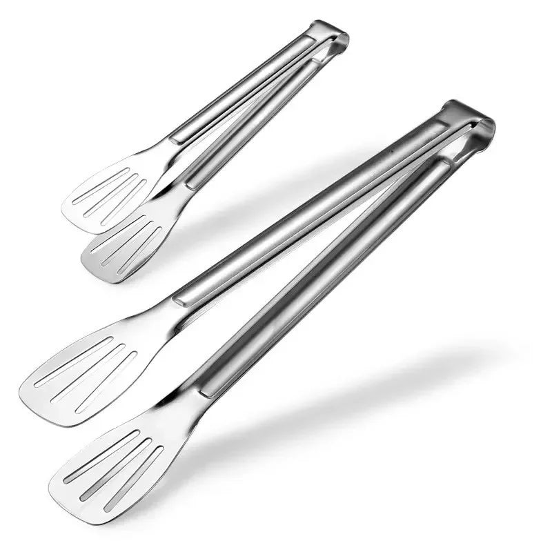 Stainless Steel Food Tongs Barbecue Tongs Meat Salad Steak Food